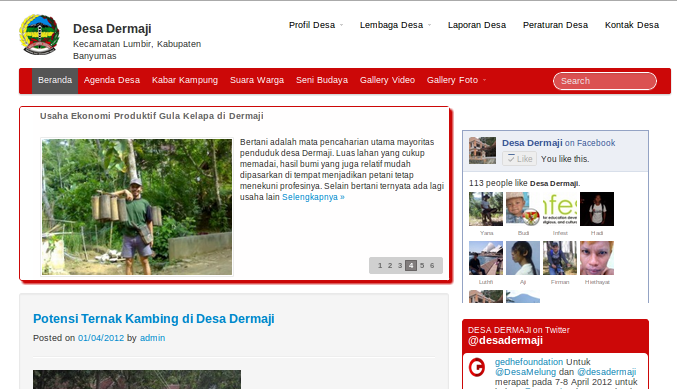 jasa pembuatan website desa